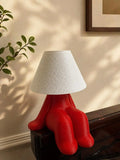 Modern Abstract Sitting Figure Table Lamp hikariliving