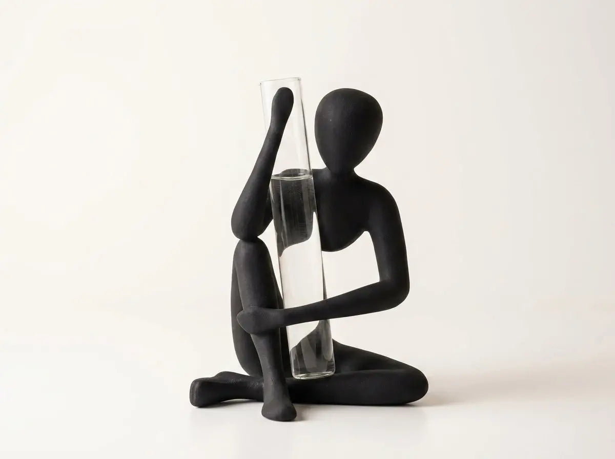 Elegant Abstract Human Vase Set Hikary Living